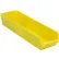 Global Industrial™ Plastic Nesting Storage Shelf Bin 6-5/8"W x 23-5/8"L x 4"H Yellow - Pkg Qty 6