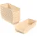 Global Industrial™ Plastic Nesting Storage Shelf Bin 8-3/8"W x 17-7/8"L x 4"H Beige - Pkg Qty 12