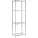 Nexel® 4 Shelf, Chrome Wire Shelving Unit, Starter, 24"W x 18"D x 96"H