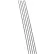 Palisade 94"L Inside Corner Trim in Frost Nickel , 5 Pack
