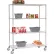 Nexel® 4 Shelf Truck, Stainless Steel, 36"W x 18"D x 80"H, Polyurethane Swivel Casters