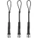 Ergodyne® 19068 Squids® 3103 Accessory Kit, Detachable Loops, Nylon, Black, 3-Pack - Pkg Qty 6