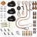 Ergodyne® Squids® 3170 Tower Climber Tool Tethering Kit, Orange