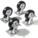 Cabinet Casters