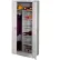 Tennsco® HD Industrial Combination Storage Cabinet, 22 Gauge, 36"W x 24"D x 78"H, Light Gray