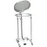 Blickman 2118 Tilt-Top Foot Operated Hamper, 19-5/8"D x 36"H