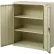 Hirsh Industries® Counter Height Cabinet with 3 Shelf, 36"W x 18"D x 42"H, Putty, All-Welded