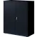 Hirsh Industries® Counter Height Cabinet with 3 Shelf, 36"W x 18"D x 42"H, Black, All-Welded