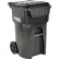 Global Industrial™ Mobile Trash Container, 65 Gallon Gray