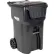 Global Industrial™ Mobile Trash Container, 95 Gallon Gray