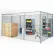 Global Industrial™ Wire Mesh Partition Security Room 20x15x8 without Roof - 4 Sides w/ Window