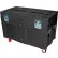 Shipping Container and Site Box with Casters - 45"L x 22"W x 31"H, Black