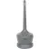 Smokers' Outpost® Standard Outdoor Ashtray, Gray