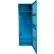 Global Industrial™ 1 Door Security Gear Locker w/ Footlocker, 24"Wx18"Dx72"H, Blue, All-Welded