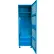 Global Industrial™ 1 Door Security Locker w/Footlocker & Legs, 24"Wx18"Dx76"H, Blue, All-Welded