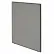 Interion® Pre-Configured Office Cubicle, 6'W x 8'D x 60"H, Add-On Kit, Gray