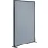 Interion® Freestanding Office Partition Panel, 48-1/4"W x 60"H, Blue