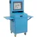 Global Industrial™ Mobile LCD Computer Cabinet, Complete Bundle, Blue