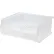Global Industrial™ Plastic Hang & Stack Bin, 14-3/4"L x 16-3/4"W x 7"H, Clear - Pkg Qty 6