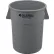 Global Industrial™ Plastic Trash Can, 32 Gallon, Gray