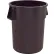 Global Industrial™ Plastic Trash Can, 55 Gallon, Brown