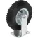 Rigid Plate Caster 6" Full Pneumatic Wheel 200 Lb. Capacity
