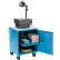 Global Industrial™ Audio Visual Cart w/ Lockable Cabinet, 500 Lb. Capacity, Blue