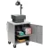 Global Industrial™ Audio Visual Cart w/ Lockable Cabinet, 500 Lb. Capacity, Gray