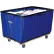 Global Industrial™ Basket Bulk Truck, Vinyl, 12 Bushel Capacity, Blue