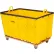Global Industrial™ Basket Bulk Truck, Vinyl, 8 Bushel Capacity, Yellow