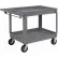 Global Industrial™ Utility Cart w/2 Shelves & 6" Casters, 500 lb. Capacity, 46"L x 25"W x 35"H