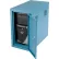 Global Industrial™ CPU Enclosed Side Car Cabinet, 12-1/8"W x 22-1/2"D x 21-1/2"H, Blue