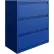 Hirsh Industries® HL1000 Series® 36"W 3 Drawer Lateral File Cabinet, Classic Blue