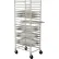 NexelĀ® PR2126 Bakers Sheet Pan Rack, Economy, Knock Down, End Loading, Aluminum