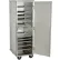 Nexel® ETC2127 Enclosed Mobile Transport Cabinet, 68"H, 40 Pan Capacity, Aluminum