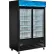 Nexel® Merchandiser Refrigerator, 2 Glass Doors, 45 Cu. Ft.
