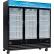 Nexel® Merchandiser Refrigerator, 3 Glass Doors, 53 Cu. Ft.