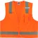 Ergodyne GloWear 8249Z-S Hi-Vis Surveyors Vest, Class 2, Economy, Single Size, S, Orange