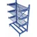 Nexel® Single-Sided Cantilever Rack Shelving, 3 Wire Shelves, 36"W x 24"D x 72"H