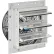 Continental Dynamics® Direct Drive 10" Exhaust Fan w/ Shutter, 1 Speed, 1500CFM, 1/30HP, 1Phase
