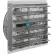 Continental Dynamics® Direct Drive 24" Exhaust Fan w/ Shutter, 1 Speed, 7000 CFM, 1/4HP, 1Phase