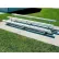 Standard Series 3 Row Aluminum Bleacher, 15' Long, Single Footboard