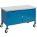 Global Industrial™ Mobile Cabinet Workbench - Laminate Safety Edge, 72"W x 30"D, Blue