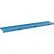 Global Industrial™ Steel Upper Shelf W/ 3 Duplex Outlets, 96"W x 12"D, Blue