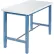 Global Industrial™ 48x24 Adj. Height Workbench, Square Tube Leg, Plastic Safety Edge BL