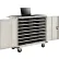 Global Industrial™ Mobile Charging Cart for 24 Chromebooks & Tablets, Putty, Unassembled