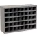 Durham Steel Storage Parts Bin Cabinet 359-95 Open Front - 40 Compartments