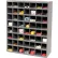 Durham Mfg.® Steel Storage Parts Bin Cabinet Open Front, 56 Compartments