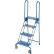 Ballymore 4 Step Lock-N-Stock Folding Rolling Ladder, 350 Lb. Capacity