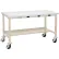 Global Industrial™ 60 x 30 Mobile Production Workbench - Power Apron - ESD Square Edge - Tan